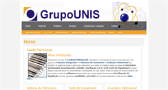 Desktop Screenshot of grupounis.com.br