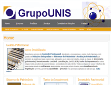 Tablet Screenshot of grupounis.com.br